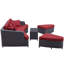 Canapé modulaire d'extérieur Modway Monterey-958411653