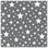 Starry Pattern Gray Comforter