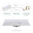 48'' Engineered Stone Single Bathroom Vanity Top with Sink