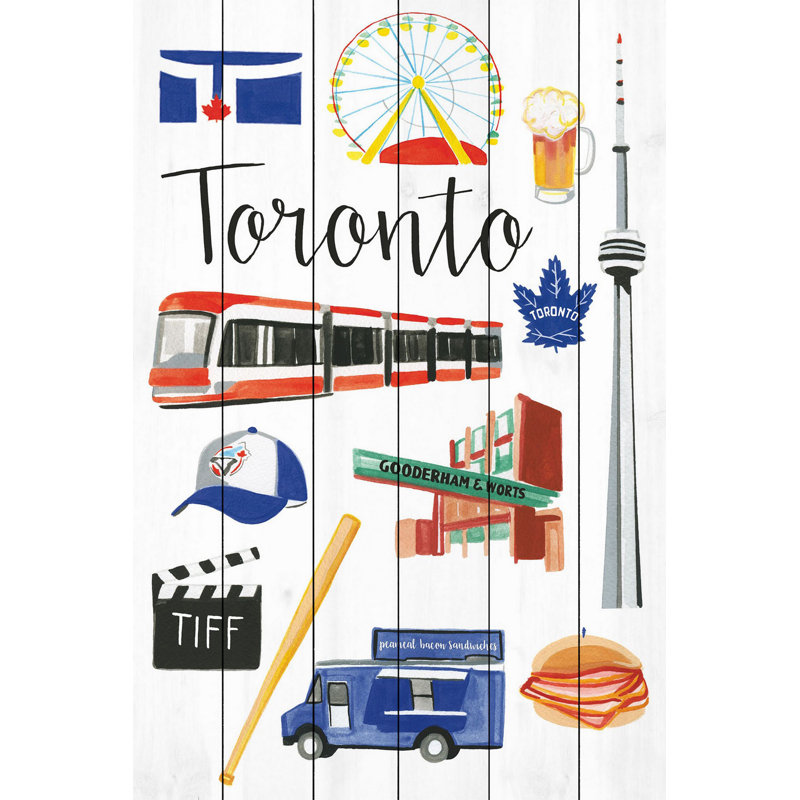 " Travel Toronto ", 18" H x 12" W