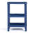 HDPE 3-Tier Outdoor Side Table, Weather Resistant Rectangular Adirondack End Table with Storage Shelves for Patio & Pool-157363489