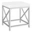 Coiffeuse avec miroir et tabouret Hamlin