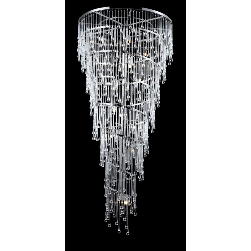 Lustre à plusieurs niveaux 29 lumières unique Eleni