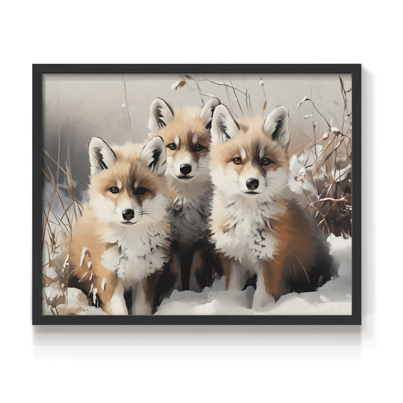 Chirstmas Art-DCCCLII -Framed Print - Restickable, H 22 po x l 28 po, Noir, noir, noir, noir