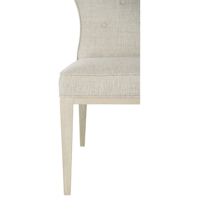 East Hampton Tufted Upholstered Dining Chair in Gray