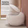 Egg-Shaped Smart Bidet Toilet With Multi-Function Wand 1.28Gpf
