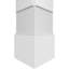 Colonne de charpente carrée non effilée Craftsman Classic avec base standard et base standard-70905124