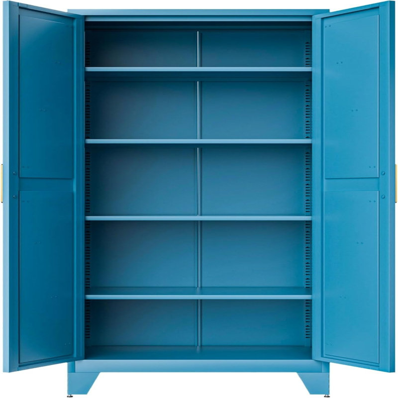 Armoire de rangement Farmhouse, Bleu
