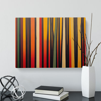 An Exquisite Abstract Forest - Wrapped Canvas