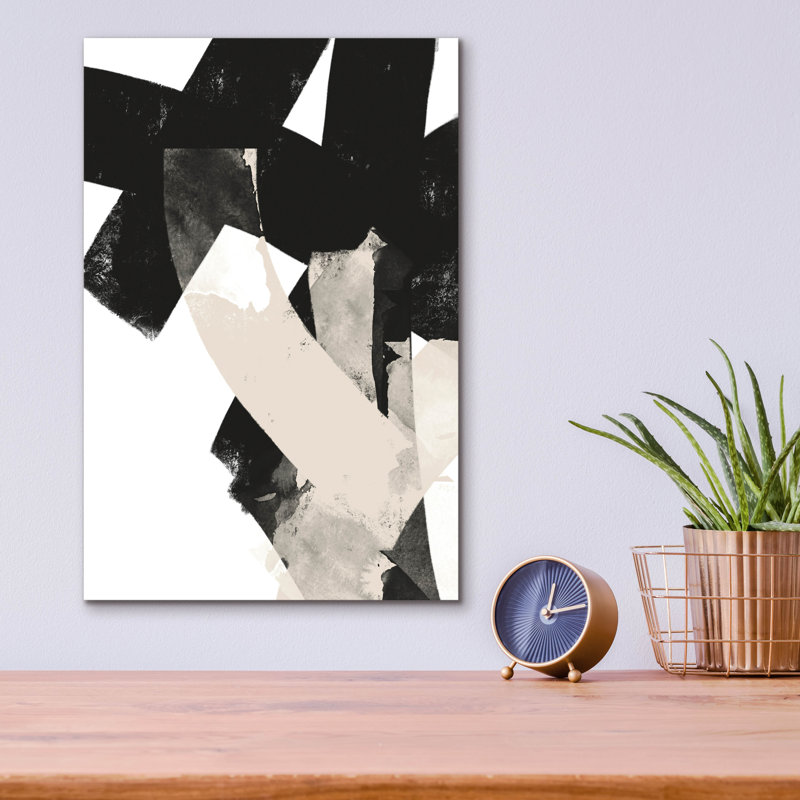  «Nordic No. 2» par Brandon Wong, art mural en verre acrylique, 12 po x 16 po