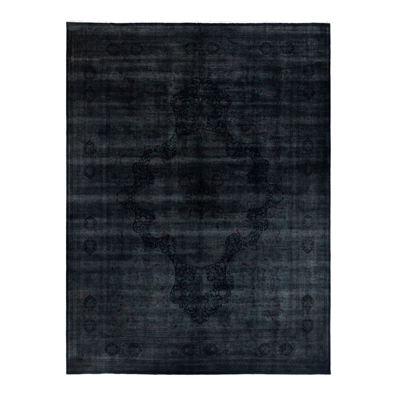 Tapis unique en laine 12 pi 2 po x 16 pi 3 po Turkana