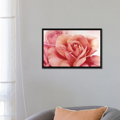 «Pink Rose II», impression sur toile