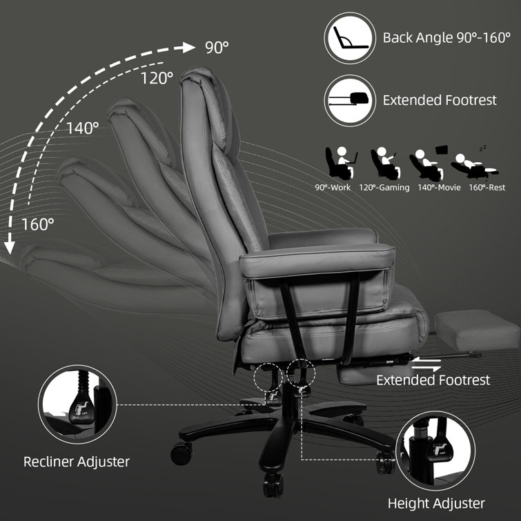 Shickley Oversize Criss Cross Task Chair with Comfortable Cushion Latitude Run Upholstery Color: Sage/White