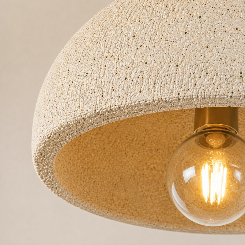 Plafonnier semi-encastré 1 lumière Nordic