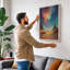 Desert Under Cosmic Sky Fantasy & Sci-Fi - Wrapped Canvas-1597991159-1597991693