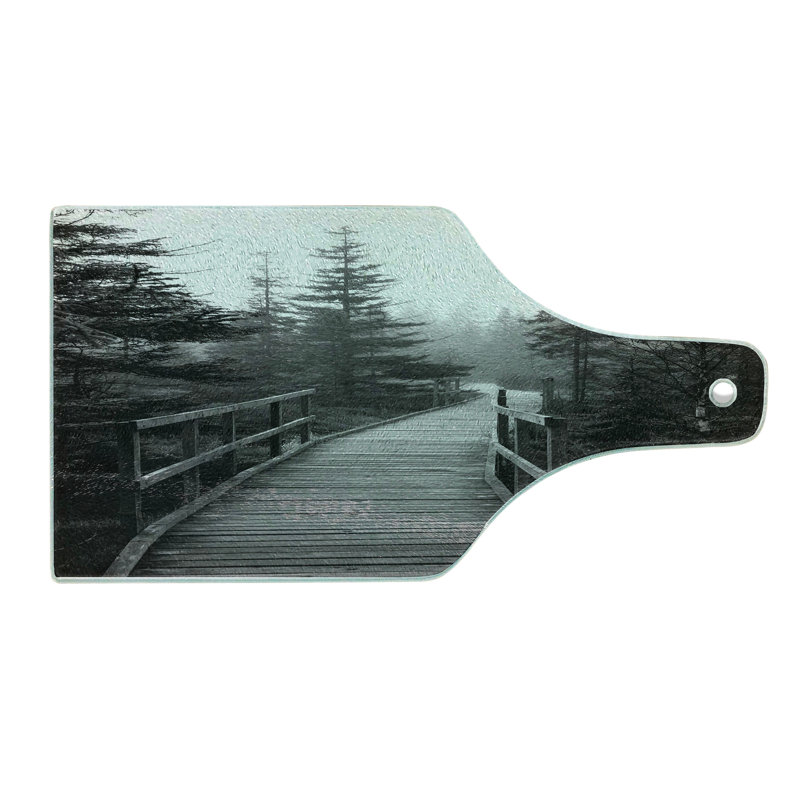 Planche à découper en verre trempé Ambesonne