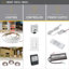 RibbonFlex Pro, 12 V, 3000 K, 60 DEL / M, IP20, bande de lumière sous l'armoire 2,5 M-622078027-622078019