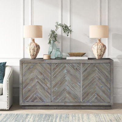 Buffet en bois d'acacia Marilina