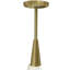 Table d'appoint Elegant Gold 8 po x 24 po