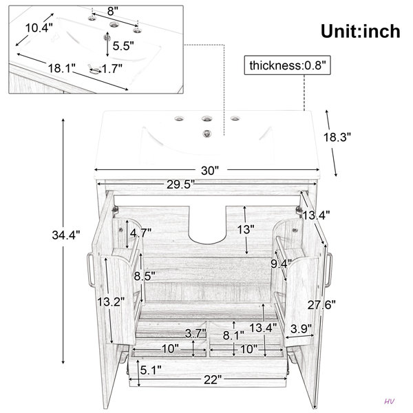 Dimensions du produit