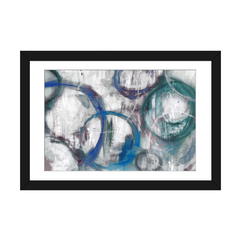 «Misty Reflections» par Edward Selkirk - reproduction d'art sur toile tendue, H 16 po x l 24 po x P 1 po, Blanc