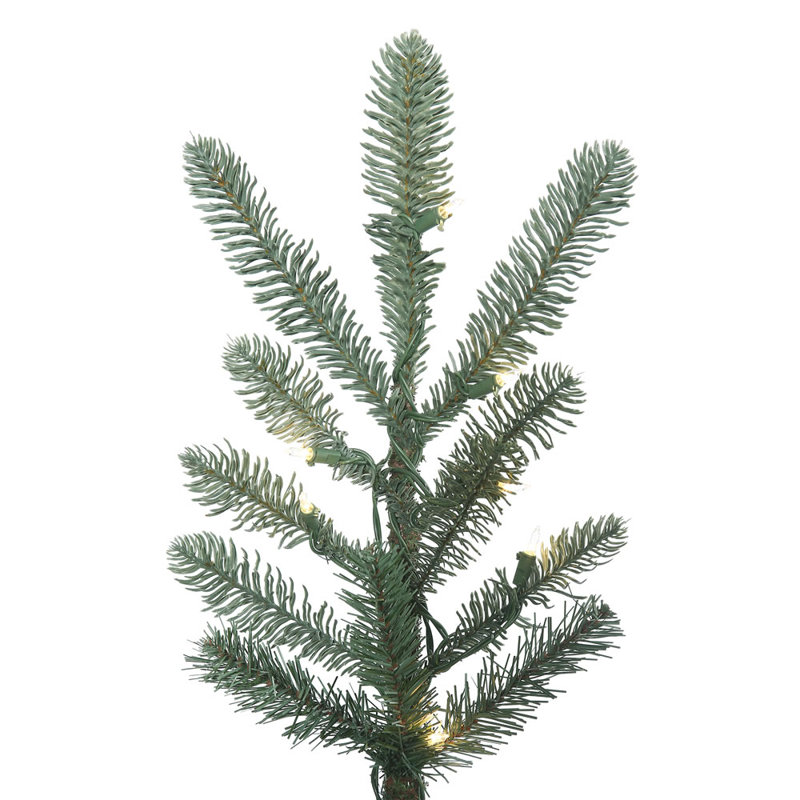 Alberta Blue Spruce Artificial Christmas Tree with Clear Lights, 5' H