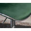 Tabouret de bar pivotant rembourré en velours Masaccio, ensemble de 2-737360317