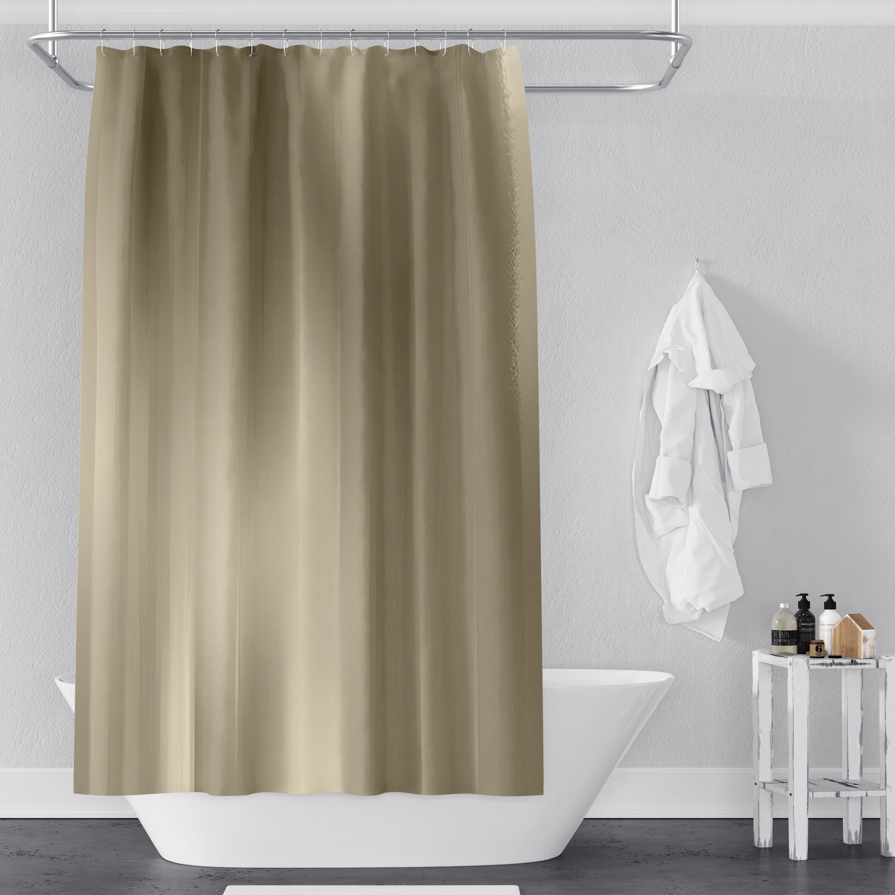 East Urban Home Craige Solid Color Shower Curtain | Wayfair