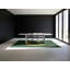 Tapis vert moelleux et moelleux à motif abstrait moderne et contemporain Ferland St Patties - reliure vert sauge-572109702