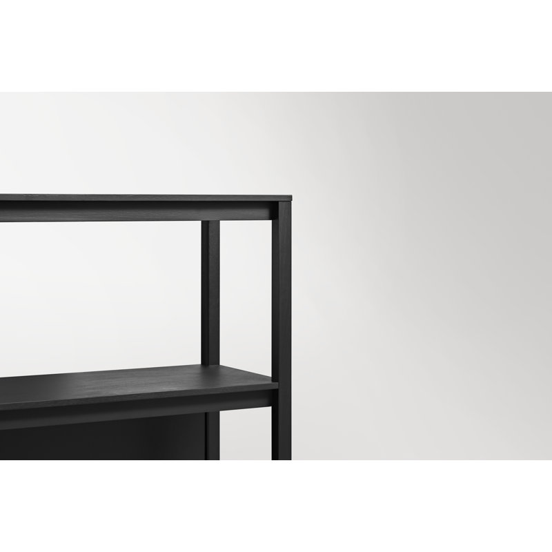 Open Plan Bookcase, Black