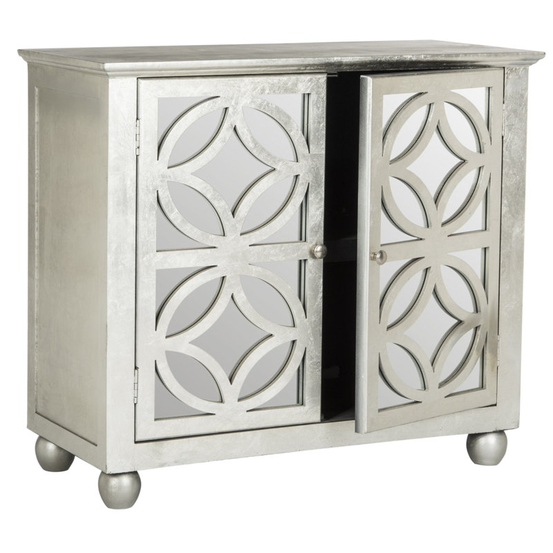 Accent Cabinet, Silver