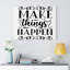 Make Things Happen - Wrapped Canvas Print