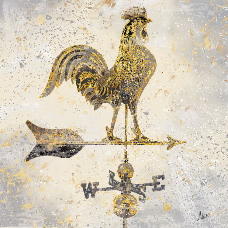 « catching the wind », impression sur toile tendue, H 18 po x l 18 po x P 1,5 po