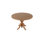 Elegant Dining Table, Solid Beech Wood, 47.2 x 29.5 x 47.2 inches | Durable MDF Top, Rich Natural Brown Finish | Perfect for Family Gatherings & Traditional Decor, Sturdy and Stylish Design