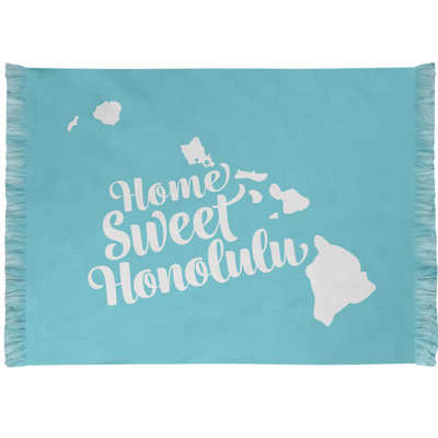 Tapis de la zone bleu hawaii honolulu