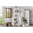 Tall Corner Cabinet With Doors For Living Room, Bathroom,Dining Room Or Kitchen-707708816