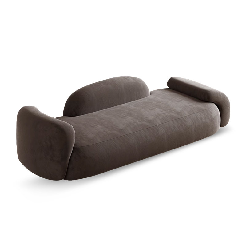 Banc rembourré, Gris, H 22,44 po x l 59,06 po x P 19,69 po