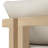 Emory 3-Person Acacia Wood Seating Sofa With Light Teak Finish