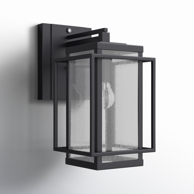 Stumbaugh Steel Wall Light, 14" H x 7.25" W x 10.75" D