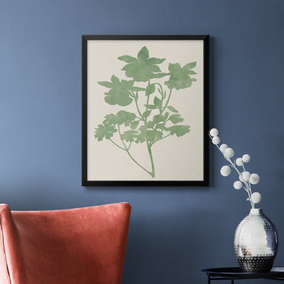 Toile encadrée de qualité supérieure Vintage Garden I - prête à être accrochée