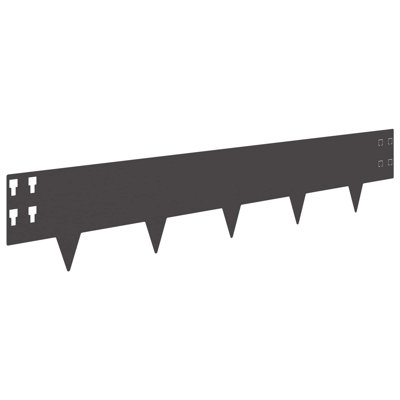 100 cm W Steel Lawn Edging Fencing