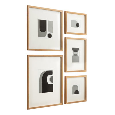 Five-Piece Gallery Picture Frame Set