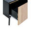 Bedside Table BLYTHE Wood Brown/ Black-1430743264