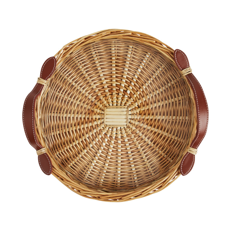 Amanda Lindroth Island Round Tray, 23"W x 23"D x 3.5"H