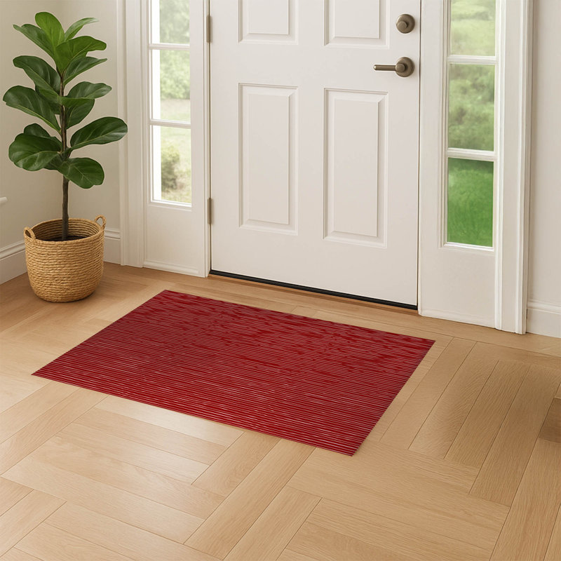 Paillasson Slat, Cranberry Red, 60" W x 36" L