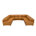 Light Brown Geniune Leather