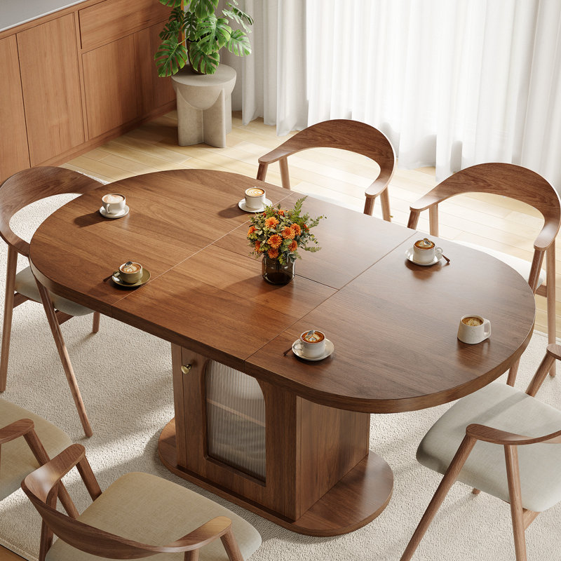 Extendable Dining Table, Walnut