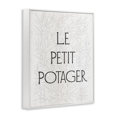  Petit jardin de légumes, estampe numérique par Daphne Polselli