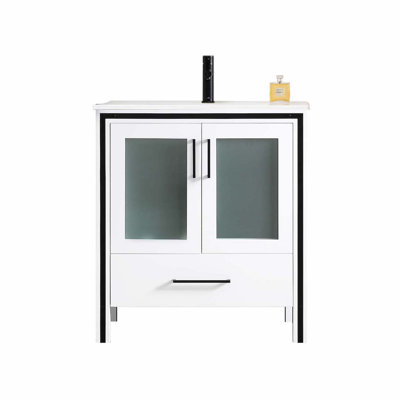 Meuble-lavabo simple 30 po avec lavabo