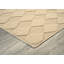 Tapis brun clair touffeté à motif géométrique Thayer-813144757